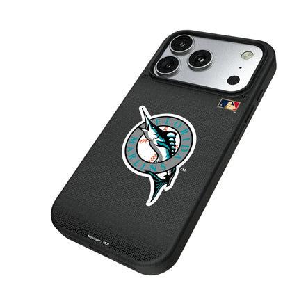 Miami Marlins 1993-2011 - Cooperstown Collection Linen MagSafe Compatible Phone Case for Apple iPhone