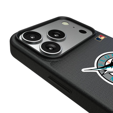Miami Marlins 1993-2011 - Cooperstown Collection Linen MagSafe Compatible Phone Case for Apple iPhone