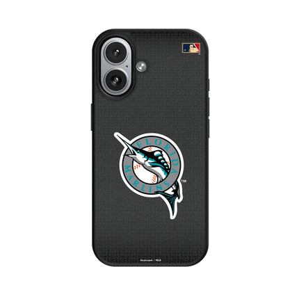 Miami Marlins 1993-2011 - Cooperstown Collection Linen MagSafe Compatible Phone Case for Apple iPhone