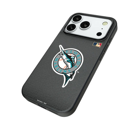 Miami Marlins 1993-2011 - Cooperstown Collection Linen MagSafe Compatible Phone Case for Apple iPhone