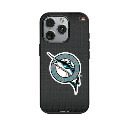 Miami Marlins 1993-2011 - Cooperstown Collection Linen MagSafe Compatible Phone Case for Apple iPhone