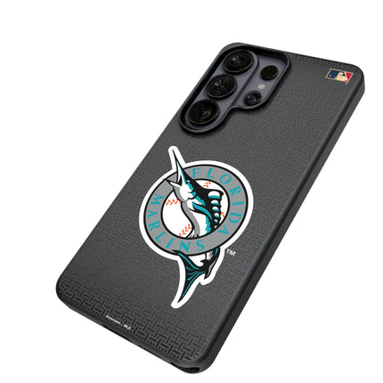 Miami Marlins 1993-2011 - Cooperstown Collection Linen MagSafe Compatible Phone Case for Samsung Galaxy