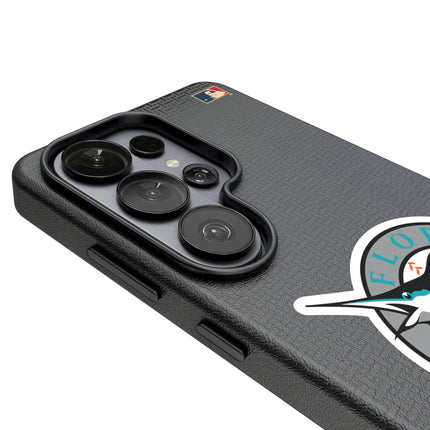 Miami Marlins 1993-2011 - Cooperstown Collection Linen MagSafe Compatible Phone Case for Samsung Galaxy