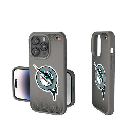 Miami Marlins 1993-2011 - Cooperstown Collection Linen Soft Touch Phone Case for Apple iPhone
