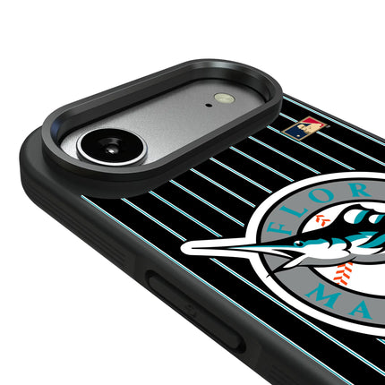 Miami Marlins 1993-2011 - Cooperstown Collection Pinstripe Bump Phone Case for Apple iPhone