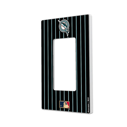 Miami Marlins 1993-2011 - Cooperstown Collection Pinstripe Hidden-Screw Light Switch Plate