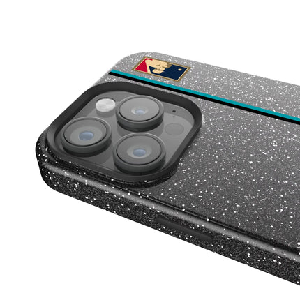 Miami Marlins 1993-2011 - Cooperstown Collection Sidebar Black Bling Phone Case for Apple iPhone