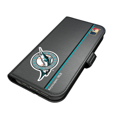 Miami Marlins 1993-2011 - Cooperstown Collection Sidebar Folio 2.0 Case for Apple iPhone