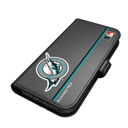 Miami Marlins 1993-2011 - Cooperstown Collection Sidebar Folio 2.0 Case for Apple iPhone