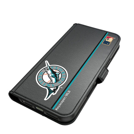 Miami Marlins 1993-2011 - Cooperstown Collection Sidebar Folio 2.0 Case for Apple iPhone