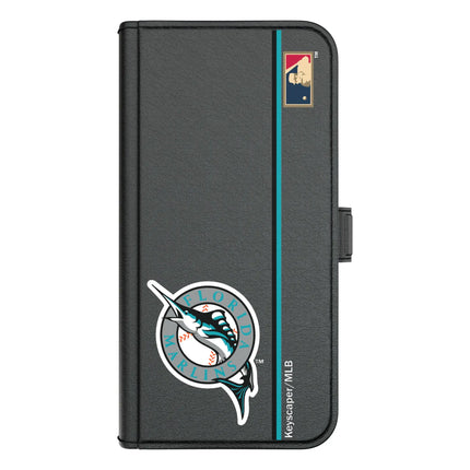 Miami Marlins 1993-2011 - Cooperstown Collection Sidebar Folio 2.0 Case for Apple iPhone