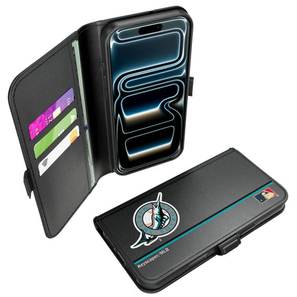 Miami Marlins 1993-2011 - Cooperstown Collection Sidebar Folio 2.0 Case for Apple iPhone