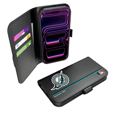 Miami Marlins 1993-2011 - Cooperstown Collection Sidebar Folio 2.0 Case for Apple iPhone