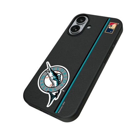 Miami Marlins 1993-2011 - Cooperstown Collection Sidebar MagSafe Compatible Phone Case for Apple iPhone