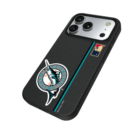 Miami Marlins 1993-2011 - Cooperstown Collection Sidebar MagSafe Compatible Phone Case for Apple iPhone