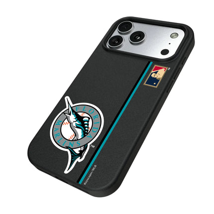 Miami Marlins 1993-2011 - Cooperstown Collection Sidebar MagSafe Compatible Phone Case for Apple iPhone