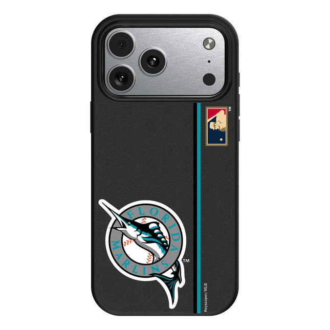 Miami Marlins 1993-2011 - Cooperstown Collection Sidebar MagSafe Compatible Phone Case for Apple iPhone