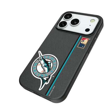 Miami Marlins 1993-2011 - Cooperstown Collection Sidebar MagSafe Compatible Phone Case for Apple iPhone