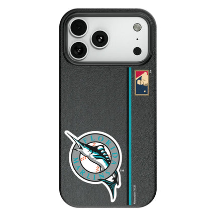 Miami Marlins 1993-2011 - Cooperstown Collection Sidebar MagSafe Compatible Phone Case for Apple iPhone