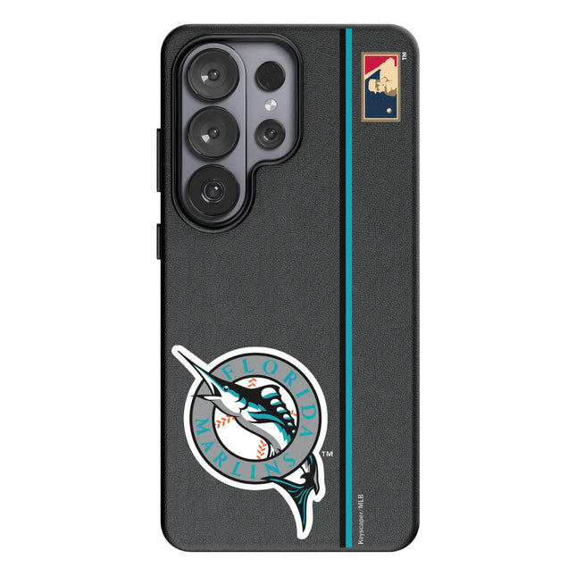 Miami Marlins 1993-2011 - Cooperstown Collection Sidebar MagSafe Compatible Phone Case for Samsung Galaxy