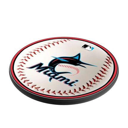 Miami Marlins Baseball 15-Watt Wireless Charger