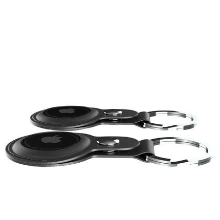 Miami Marlins Insignia Black Airtag Holder 2-Pack