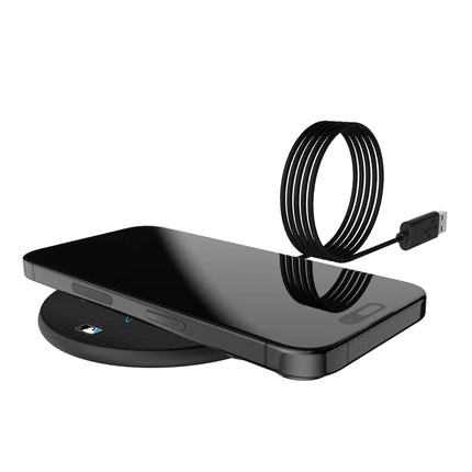 Miami Marlins Linen 15-Watt Wireless Charger