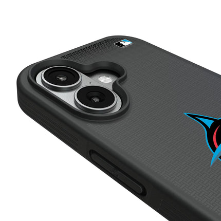 Miami Marlins Linen Bump Phone Case for Apple iPhone