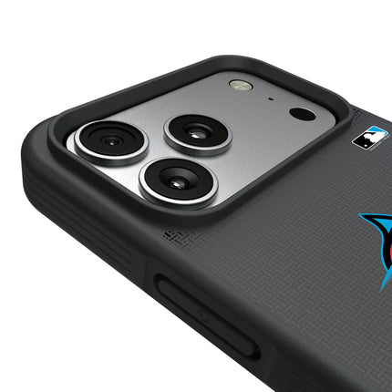 Miami Marlins Linen Bump Phone Case for Apple iPhone