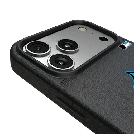 Miami Marlins Linen MagSafe Compatible Phone Case for Apple iPhone