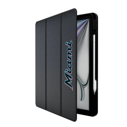 Miami Marlins Linen Tablet Case for Apple iPad
