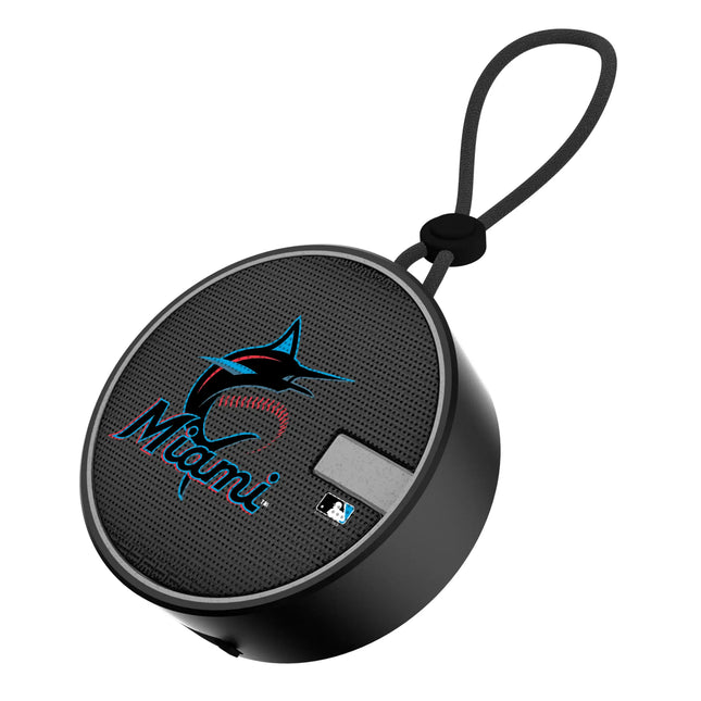Miami Marlins Linen Waterproof Speaker