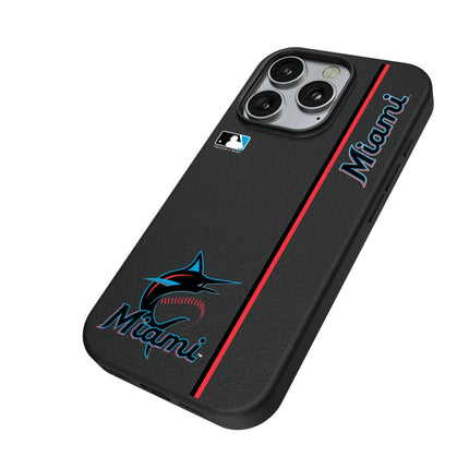 Miami Marlins Sidebar MagSafe Compatible Phone Case for Apple iPhone