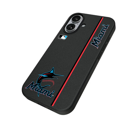 Miami Marlins Sidebar MagSafe Compatible Phone Case for Apple iPhone