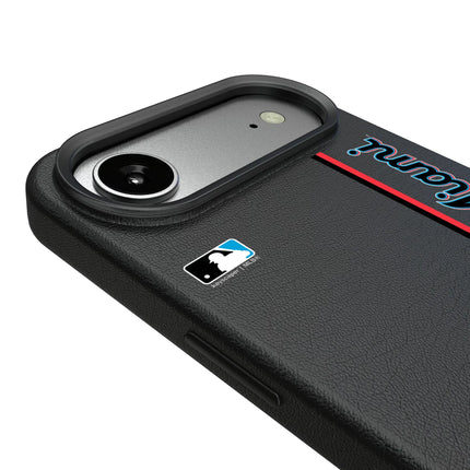 Miami Marlins Sidebar MagSafe Compatible Phone Case for Apple iPhone
