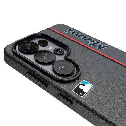 Miami Marlins Sidebar MagSafe Compatible Phone Case for Samsung Galaxy