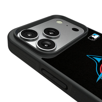 Miami Marlins Solid Bump Phone Case for Apple iPhone