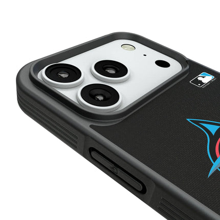 Miami Marlins Solid Bump Phone Case for Apple iPhone