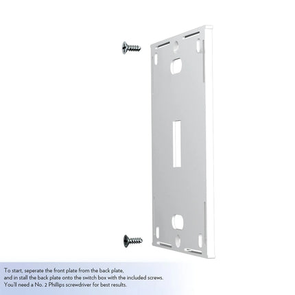 Miami Marlins Solid Hidden-Screw Light Switch Plate