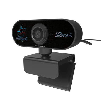 Miami Marlins Solid Webcam