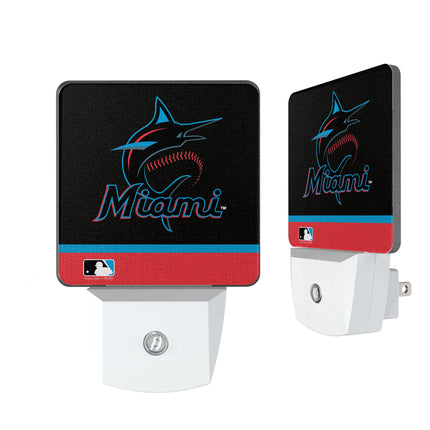 Miami Marlins Stripe Night Light 2-Pack