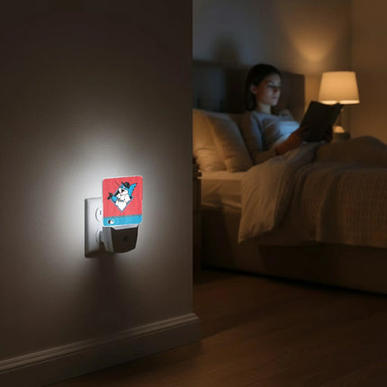 Miami Marlins Stripe Night Light 2-Pack