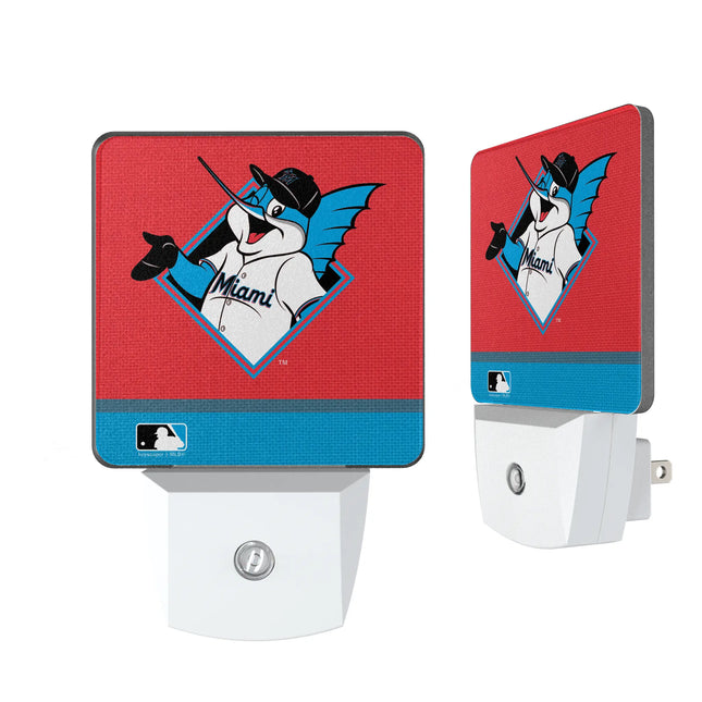 Miami Marlins Stripe Night Light 2-Pack