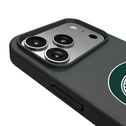 Michigan State University Spartans Linen Bump Phone Case for Apple iPhone