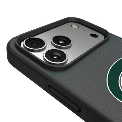 Michigan State University Spartans Linen Bump Phone Case for Apple iPhone