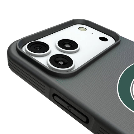 Michigan State University Spartans Linen Bump Phone Case for Apple iPhone