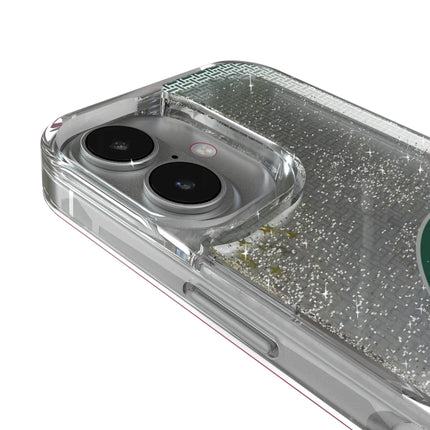 Michigan State University Spartans Linen Glitter Phone Case for Apple iPhone