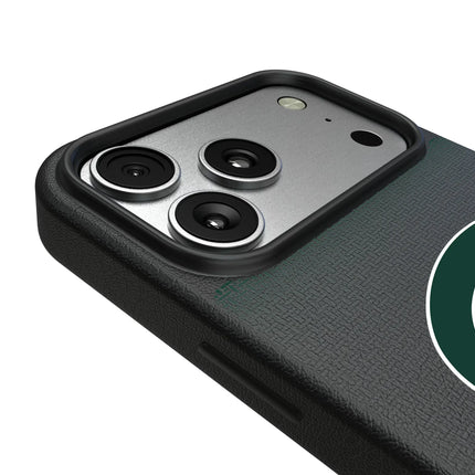 Michigan State University Spartans Linen MagSafe Compatible Phone Case for Apple iPhone