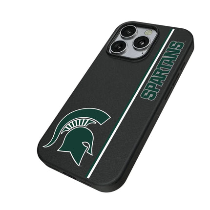 Michigan State University Spartans Sidebar MagSafe Compatible Phone Case for Apple iPhone