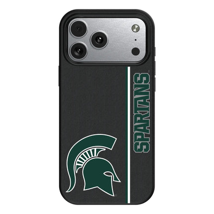 Michigan State University Spartans Sidebar MagSafe Compatible Phone Case for Apple iPhone